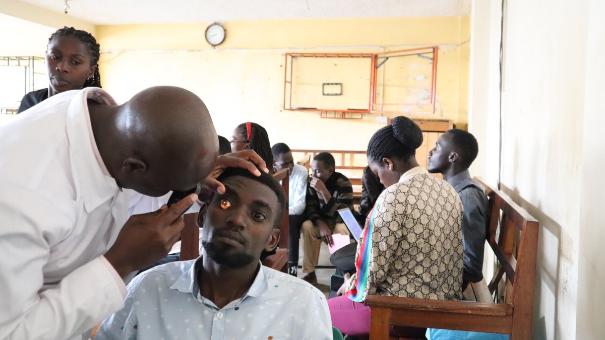 RuharoHospital's tweet photo. Yesterday, our team @OURSProgram and the #Eyedepartment conducted a disability and eye health screening outreach at @MbararaUST to serve students and staff. #Eyecare #Rehabiliation #Partnerships
@cbmWorldwide @TBekson @MosesOkipi @Ndyowaawe @bitekyerezomed1 @Ndyowaawe @themwanjap https://t.co/A3Eh0p5OkF