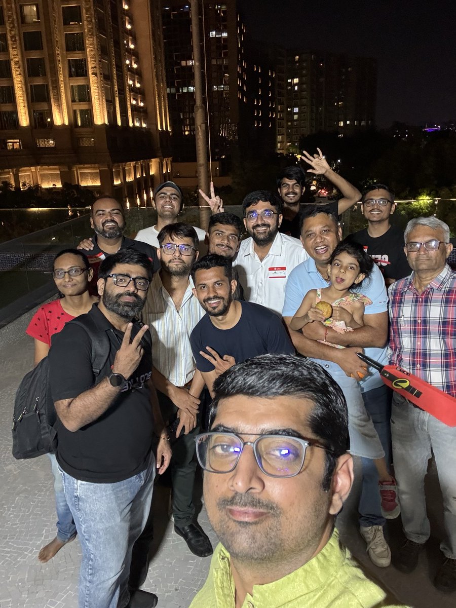 Adhirajsinh Jadeja AJ 🇮🇳 (@adhirajhjadeja) on Twitter photo It’s wonderful meet & greet by <a href="/xamdavad/">xahmedabad</a> for Diwali celebrating 🎉
Leary knew things and made new friends too.
And huge shoutout to <a href="/anujdalal_87/">Anuj Dalal - eCommerce Solution Specialist</a> for jordaar place for gathering and hospitality for #XAhmedabadMeet 👏
And kudos to <a href="/jatin10/">Jatin Chaudhary</a> <a href="/eChaiVentures/">eChai Ventures</a> <a href="/kumarmanish9/">Kumar Manish</a> <a href="/xamdavad/">xahmedabad</a> It’s wonderful meet & greet by <a href="/xamdavad/">xahmedabad</a> for Diwali celebrating 🎉
Leary knew things and made new friends too.
And huge shoutout to <a href="/anujdalal_87/">Anuj Dalal - eCommerce Solution Specialist</a> for jordaar place for gathering and hospitality for #XAhmedabadMeet 👏
And kudos to <a href="/jatin10/">Jatin Chaudhary</a> <a href="/eChaiVentures/">eChai Ventures</a> <a href="/kumarmanish9/">Kumar Manish</a> <a href="/xamdavad/">xahmedabad</a>
