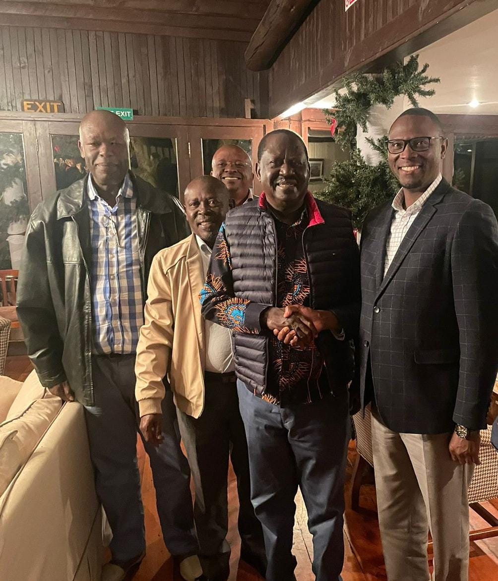 Evansnyagah's tweet photo. Most Iconic and consequential leader in Kenya, son of Africa, an Enigima has rested.

Rt. Hon Raila Odinga's history and his contribution in expanding democracy in Kenya will be told for many years to come.

RIP Baba https://t.co/0vEs3HRwWF