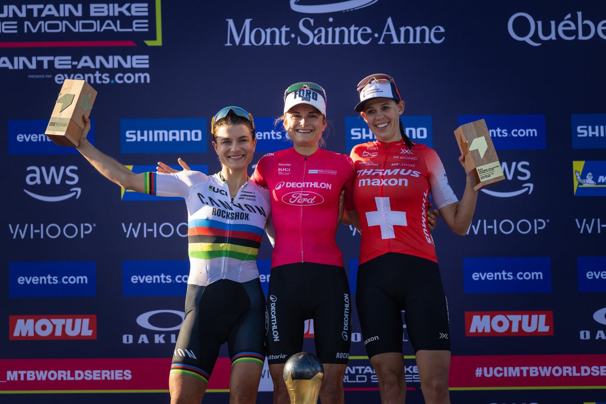 UCI_MTB's tweet photo. A season to remember 🤩

Overall @MTBworldseries 🏆 in XCO 

#MTBWorldCup https://t.co/OlSlhy16Be