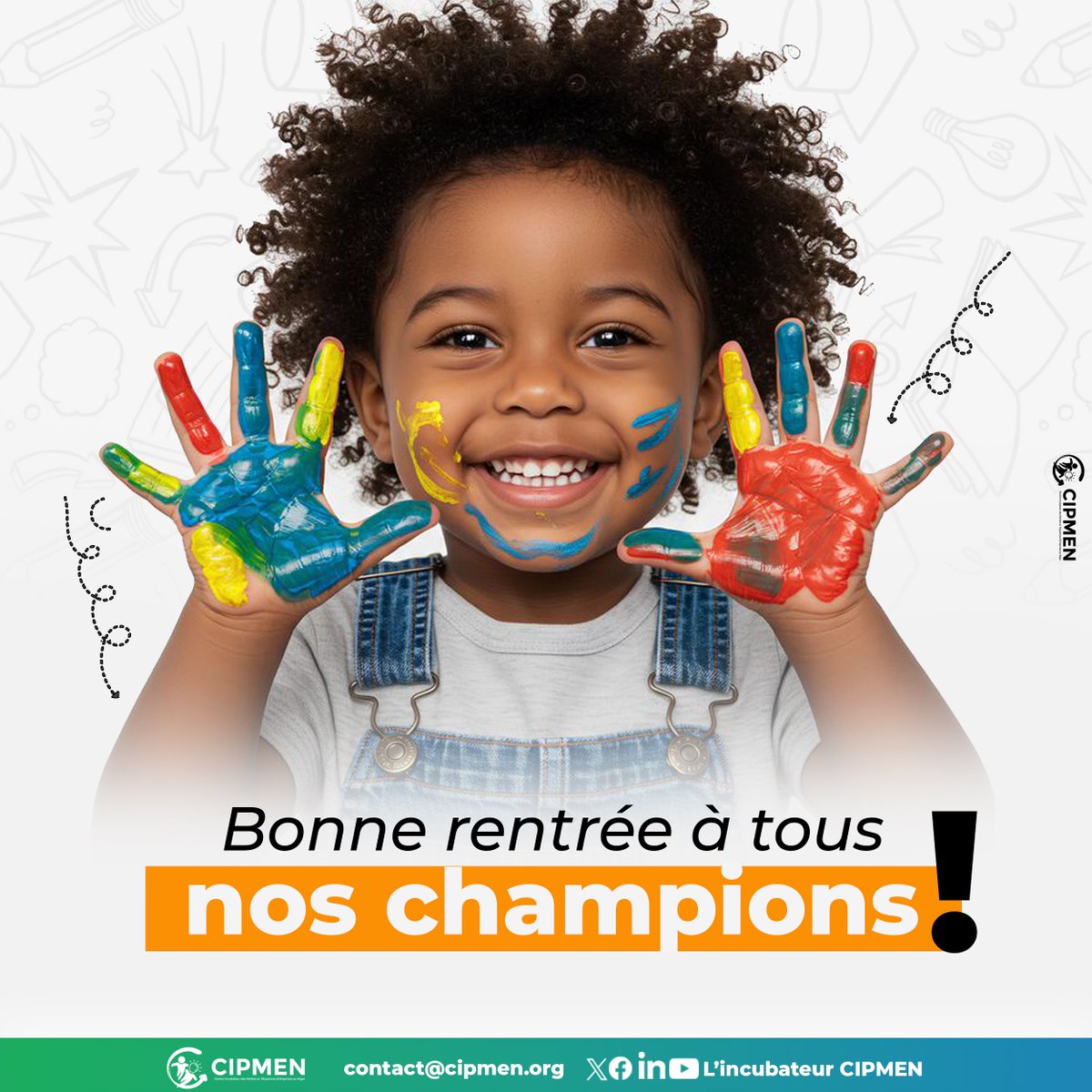 #Celebration
C’est la rentrée ! Une nouvelle aventure commence pour tous les enfants.
Que cette année scolaire soit remplie de découvertes, de rires, de curiosité et de belles réussites.
#rentréescolaire #apprentissage