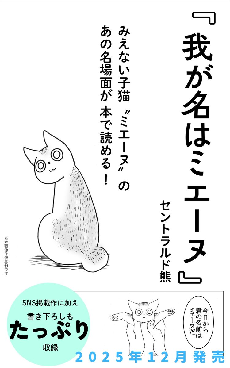 SNSで話題の猫漫画から、予約受付中の商品をご案内🐾 目が見えない子猫