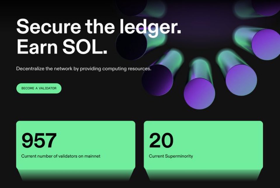 Solana is losing validators.

if you guys really want to compete and excel against new chains, you need to buckle up and incentivise builders more rather than just being the meme chain