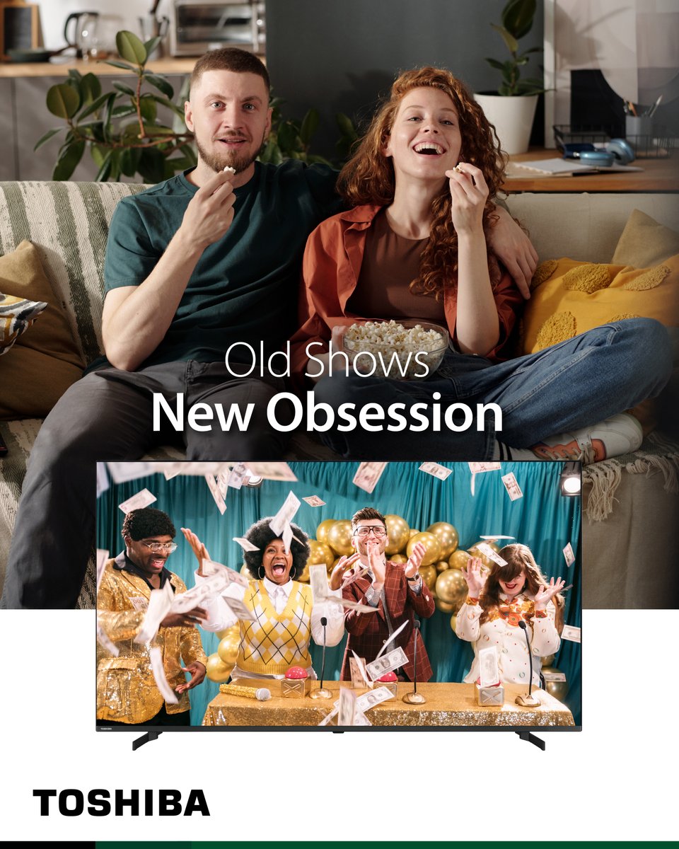 Rediscover your favorites or fall for something you missed the first time.

Toshiba TV makes binge watching a beautiful thing.

#ToshibaTV #ToshibaTVEurope