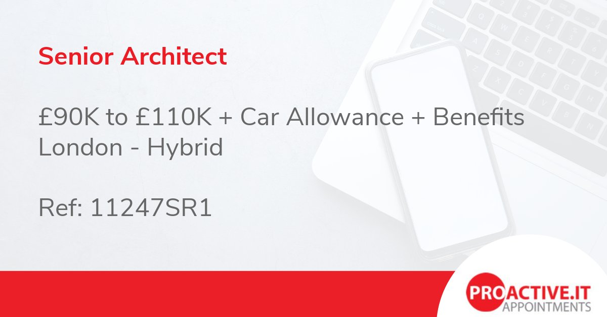 ProactiveIT_UK's tweet image. Your expertise will be key to driving a shift towards services-based architectures, automation through APIs, and asynchronous, event-driven integration models.
proactive.it/job/senior-arc…
#Java #SQL #REST #SOAP #GraphQL