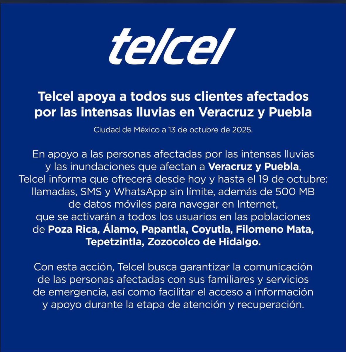 MauricioGarciaH's tweet image. Atencion #Alamo  #Veracruz #Espinal
#Coyutla #PozaRica #Cazones #Tihuatlán #Coatzintla 
#IxhuatlandeMadero #BenitoJuárez #Tantoyuca #Tempoal #ElHigo
#PlatónSánchez #Chalma
#Zontecomatlán #Ilamatlan
#Texcatepec #Zacualpan
#Huayacocotla #Tuxpan
#GutiérrezZamora #Tecolutla