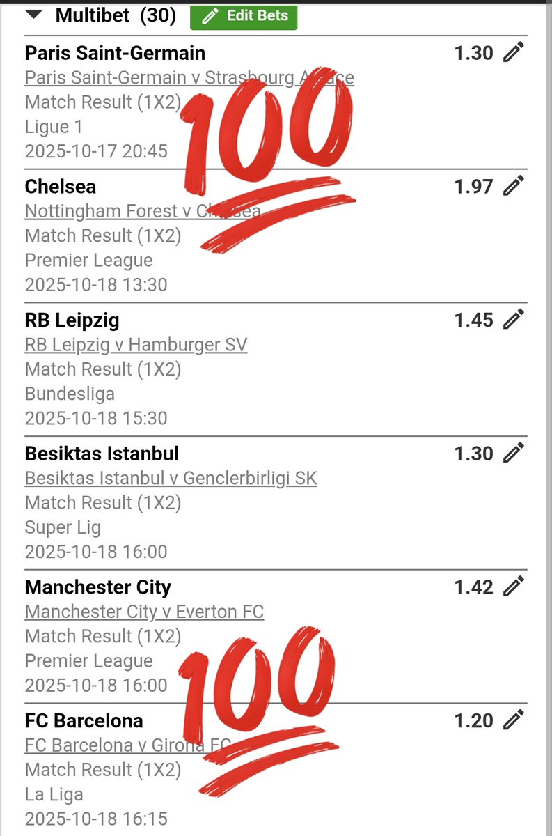 LeswiiSwaMina's tweet photo. Weekend's Straight wins 🏆 👌 
Road to 1.5 Millions ✅️
Multi Bet betslip : BW18F6358E https://t.co/lqbhcq3LfY
VERY well COOKED 🍳 😋 https://t.co/44owyOxiv3
