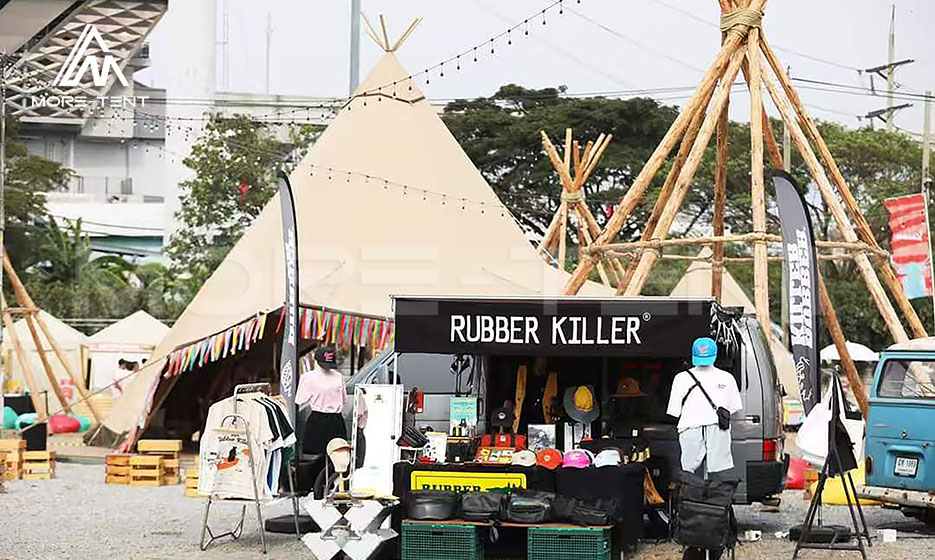 glamping-hotel.com/products/tipi-…
Highlighting market adaptability from our Thailand branch. They have successfully utilized our Tipi Glamping Tent to create diverse user scenarios for various clients.