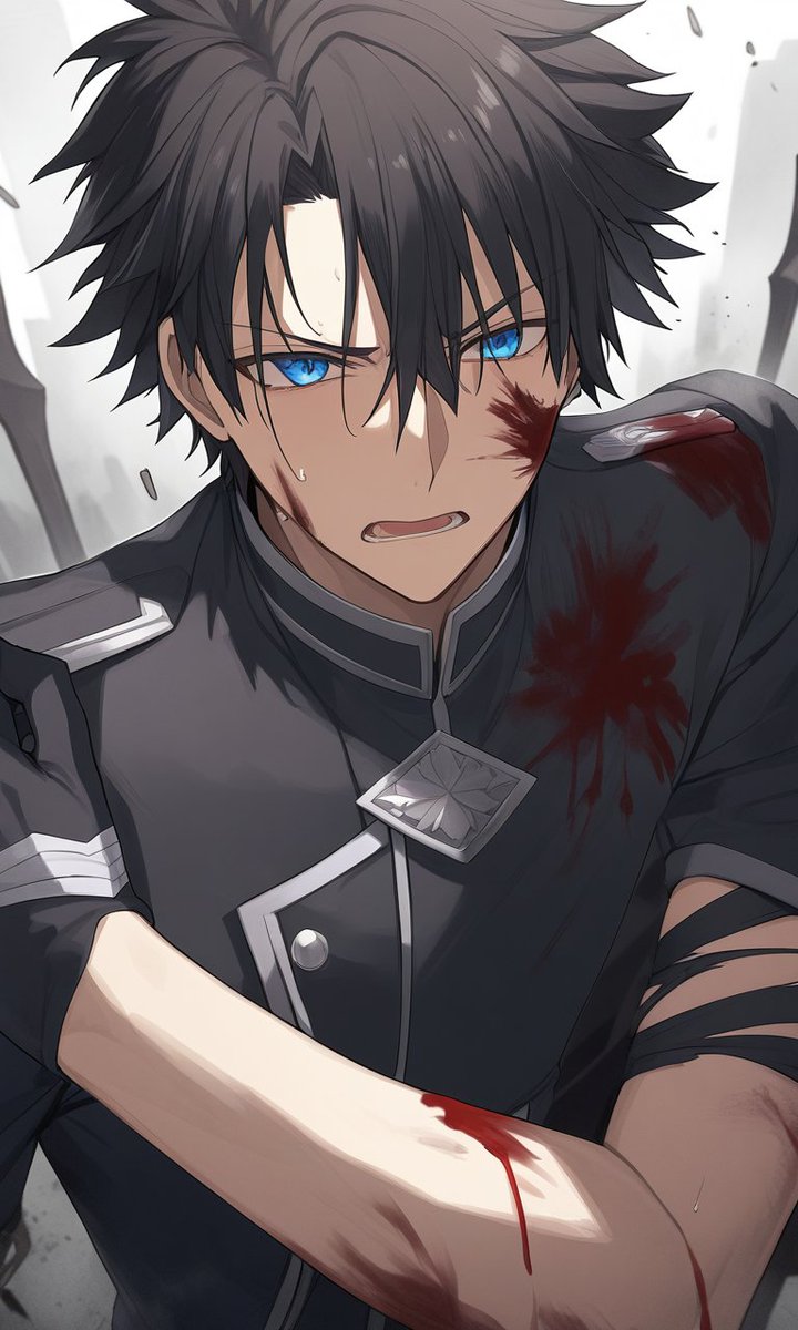 Ritsuka just came out of the kitchen looking like this.

What do you do?