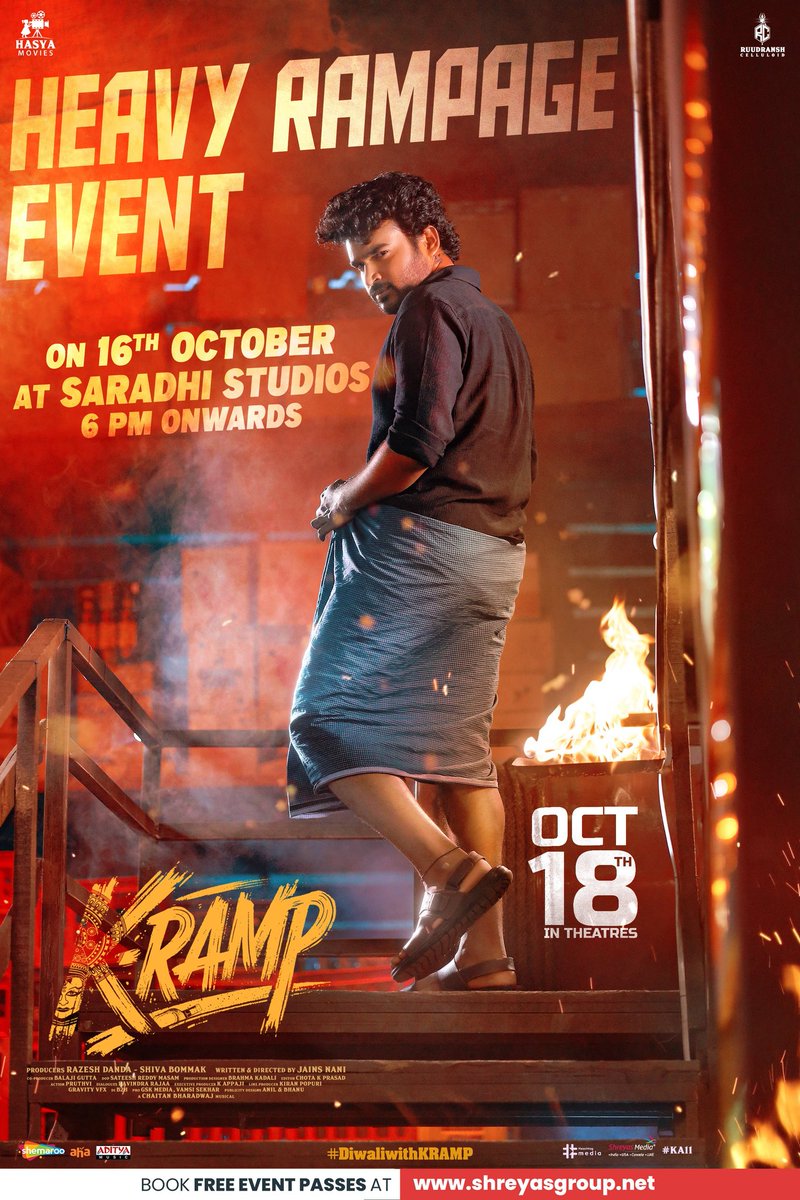 #KRamp rampage event ki Ready aaaa