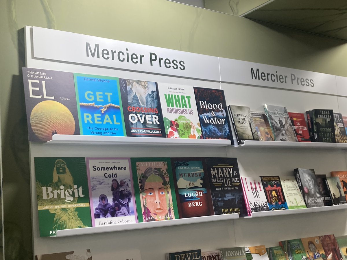 MercierBooks's tweet photo. Great to be back at the #FrankfurtBookFair 2025, showing off the best of #Literature and #Irishwriting to the world @PublishingIRL https://t.co/er3bOJfRbn