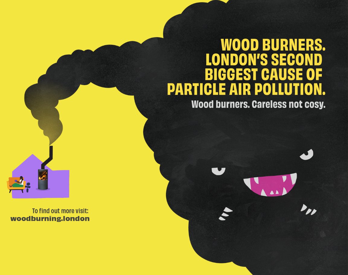🔥 Fact check: “Wood burning is natural, so it’s safe.”

❌ Wrong. Burning wood releases carcinogenic fine particles that is harmful to your health.

Think twice before lighting up. Learn more about keeping Hackney’s air clean:

orlo.uk/HViEm

#LondonWoodBurningProject