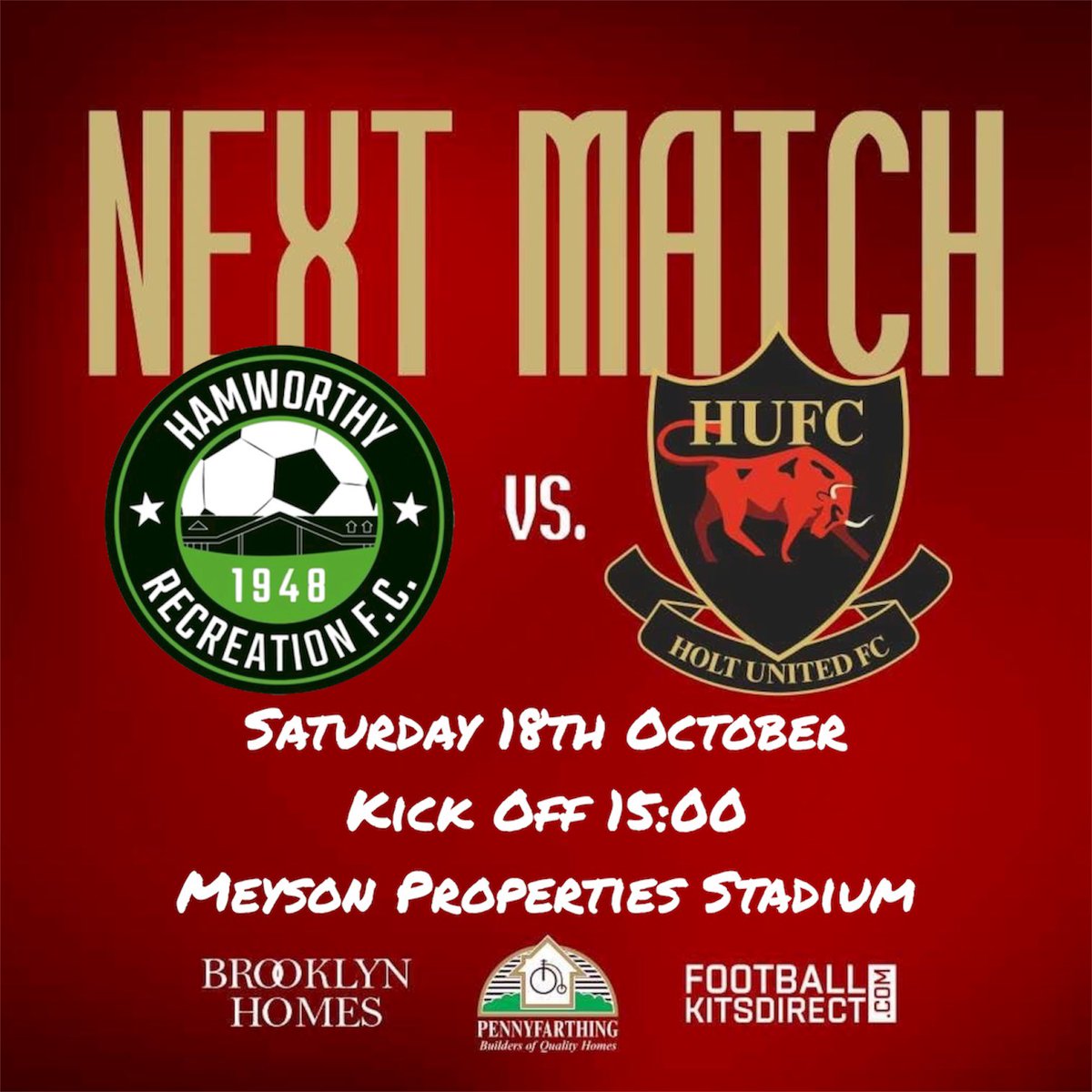 Holt United FC tweet media