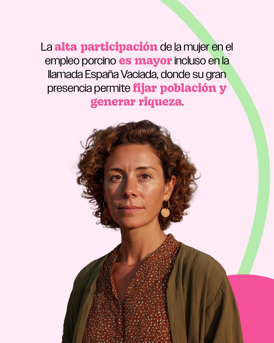 interporc's tweet photo. 🐖👩🌾 En el #DíaDeLaMujerRural rendimos homenaje a nuestras ganaderas: motor de sostenibilidad, innovación y vida en los pueblos.
Gracias por vuestro esfuerzo y compromiso con el sector porcino.
#Ganaderas #OrgullosasDeLasNuestras #INTERPORC https://t.co/Z6lOMNs3Hi