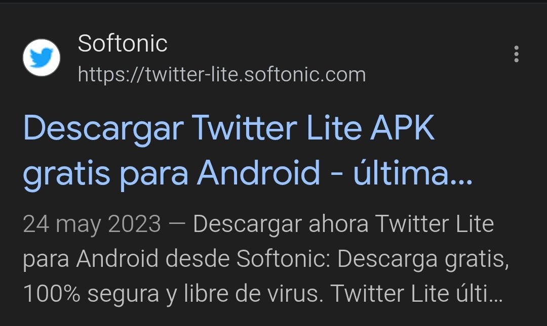 S33t_Cl0v3r's tweet image. Descarga Twitter Lite, hay un APK online. Me funciona de maravilla
No hace falta borres Twitter y ahí si te deja postear imagenes