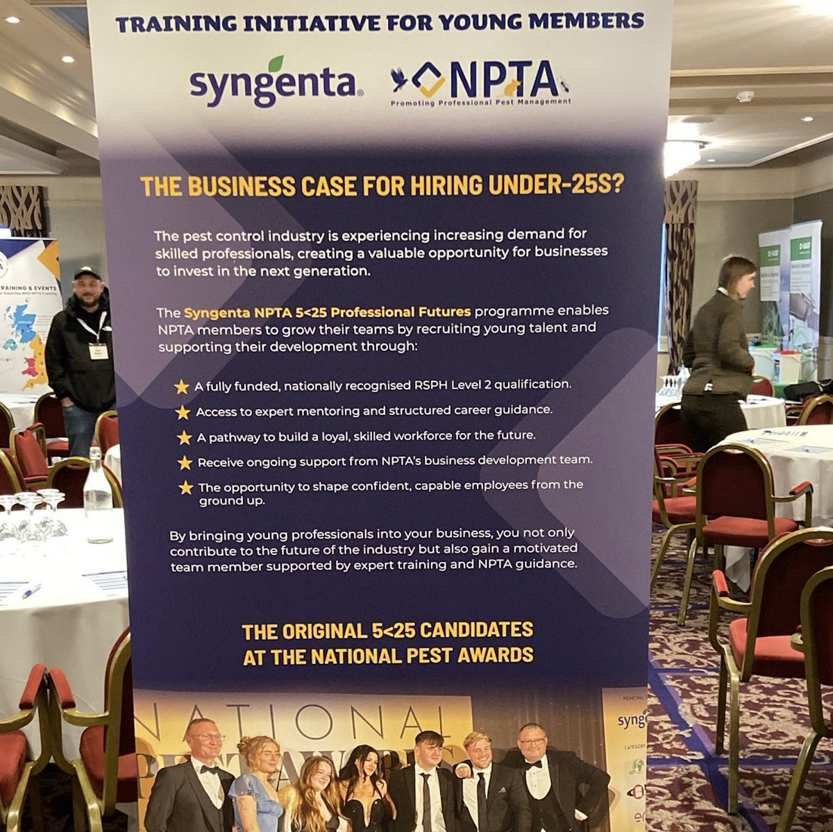 Meet your new employees, ask questions about the brilliant 5<25 initiative and more. 

We're at the road at the #Reigate @theNPTA Roadshow. 

> syngentappm.com/uk