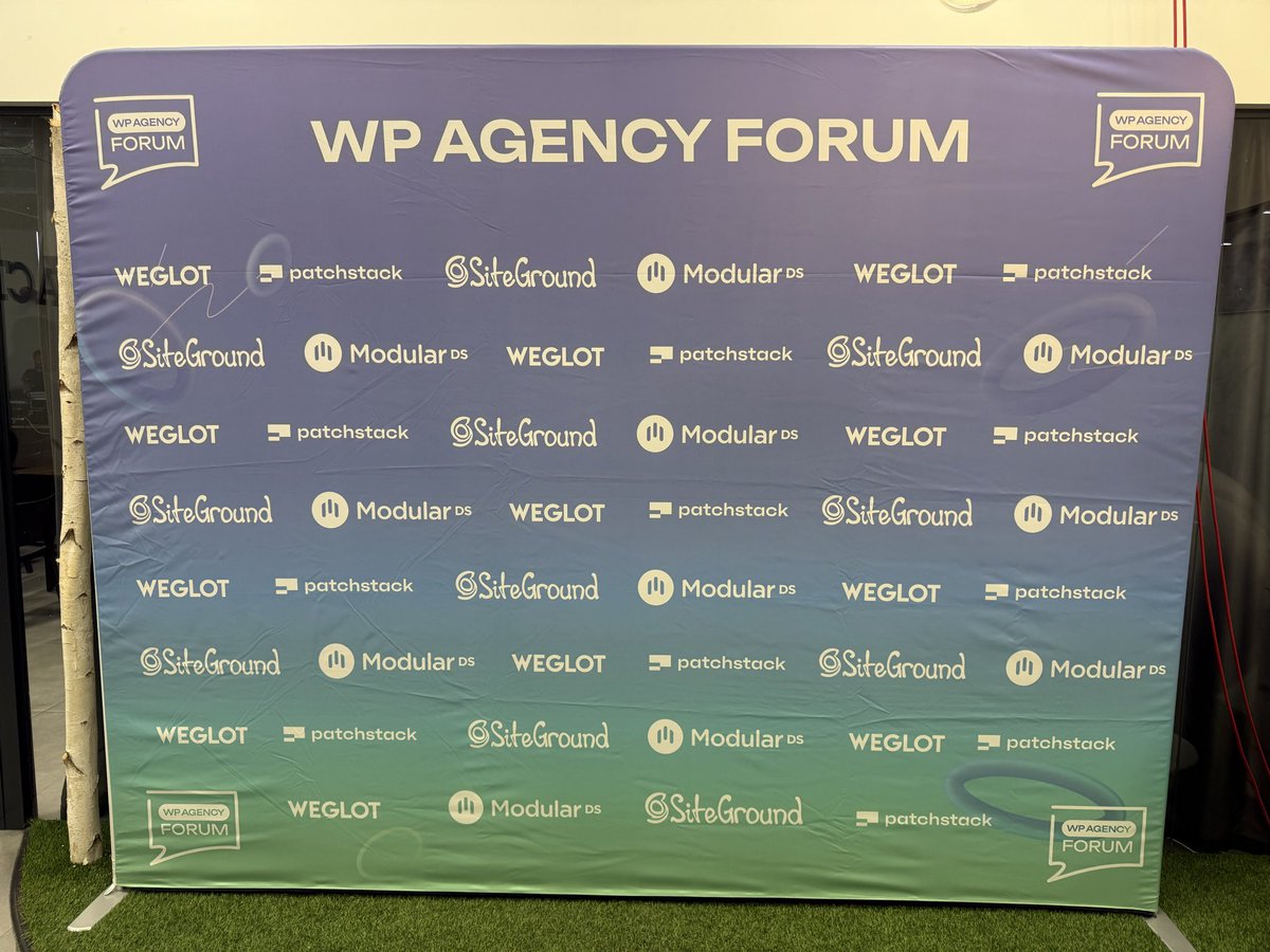 mkdirecto's tweet image. 📍Hoy estamos en el #WPAgencyForum (de @SiteGround_ES y @ModularDS ), un evento dedicado a descubrir estrategias para escalar agencias y negocios digitales 🚀
Estaremos rodeados de profesionales compartiendo experiencias, herramientas y metodologías para hacer crecer nuestros…