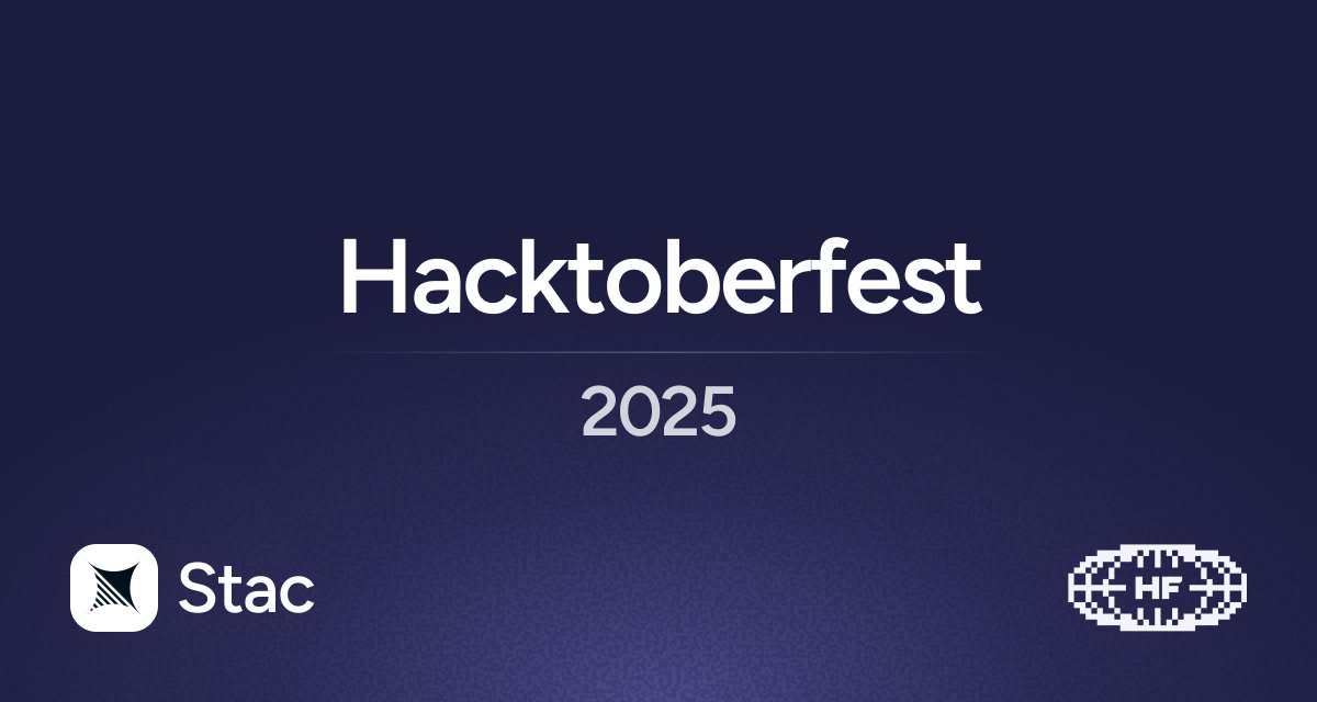 stac_dev's tweet image. 🎃 It’s @hacktoberfest and @stac_dev is in!
We’re inviting developers from around the world to contribute, collaborate, and help shape the future of instant app updates 🚀
👩💻 Check out our open issues & get started:
🔗 github.com/StacDev/stac
#Hacktoberfest #OpenSource #Flutter