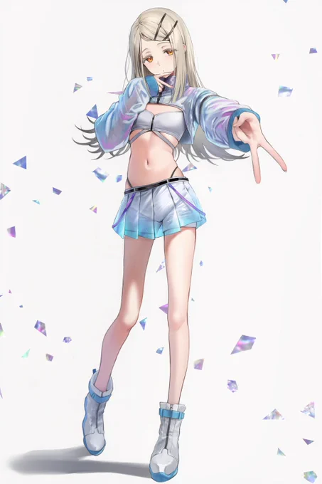 こういう衣装似合うと思う? #学マス #篠澤広