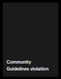 TikTok is being silly. 
Biboo dancing is too much for them! XD