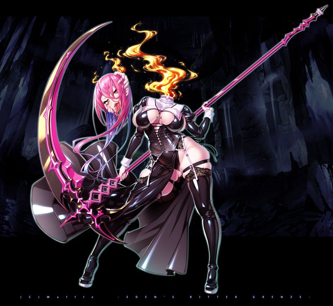 ソーシャルゲーム『エデンズリッターグレンツェ』
【終焉を告げる首】アリキーノを
描かせていただきました。

#エデンズリッターグレンツェ #グレンツェ
※画像は運営、版権元の許可をいただき掲載しています。
(C)Waffle  -EDEN'S RITTER GRENZE- 