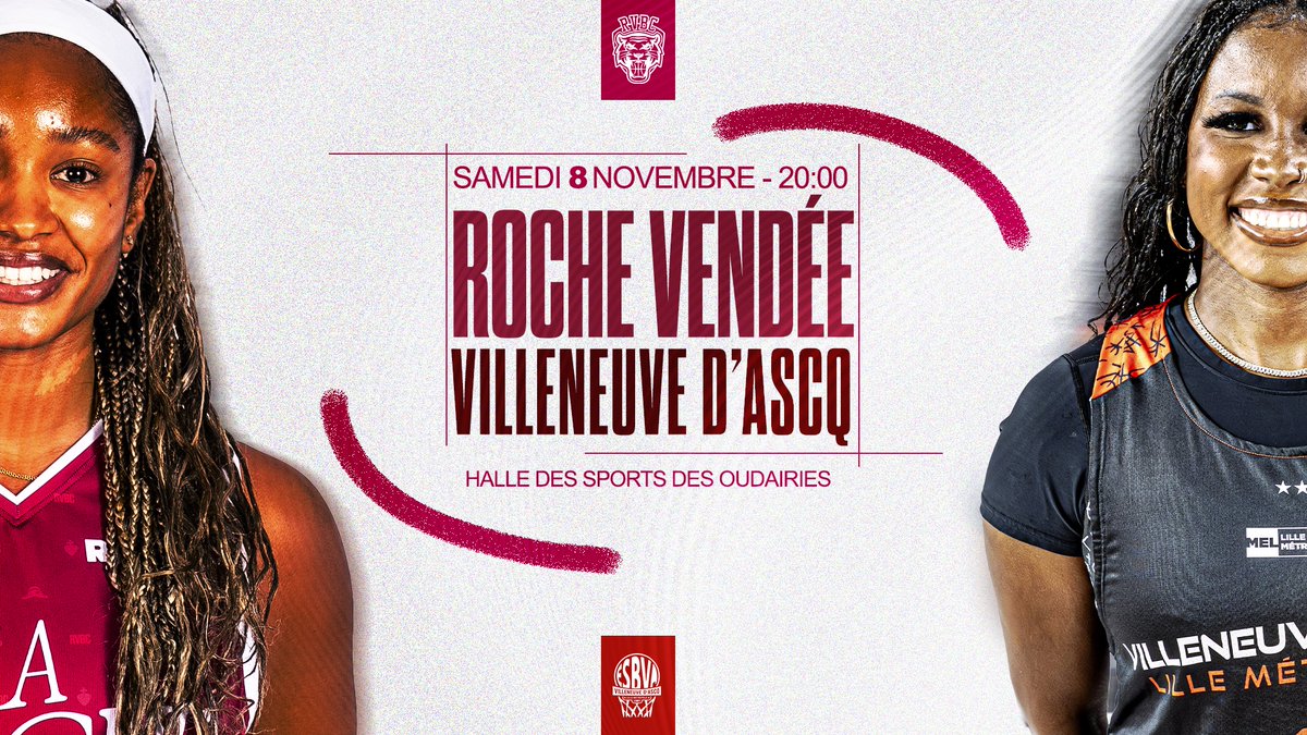 Les championnes d’Europe débarquent aux Oudairies pour le prochain match à la maison ! 🔥

Après ce qu’on a vécu samedi soir, aucune excuse pour manquer ce nouveau défi ! 🫣

🎫 rvbc.fr/billetterie/