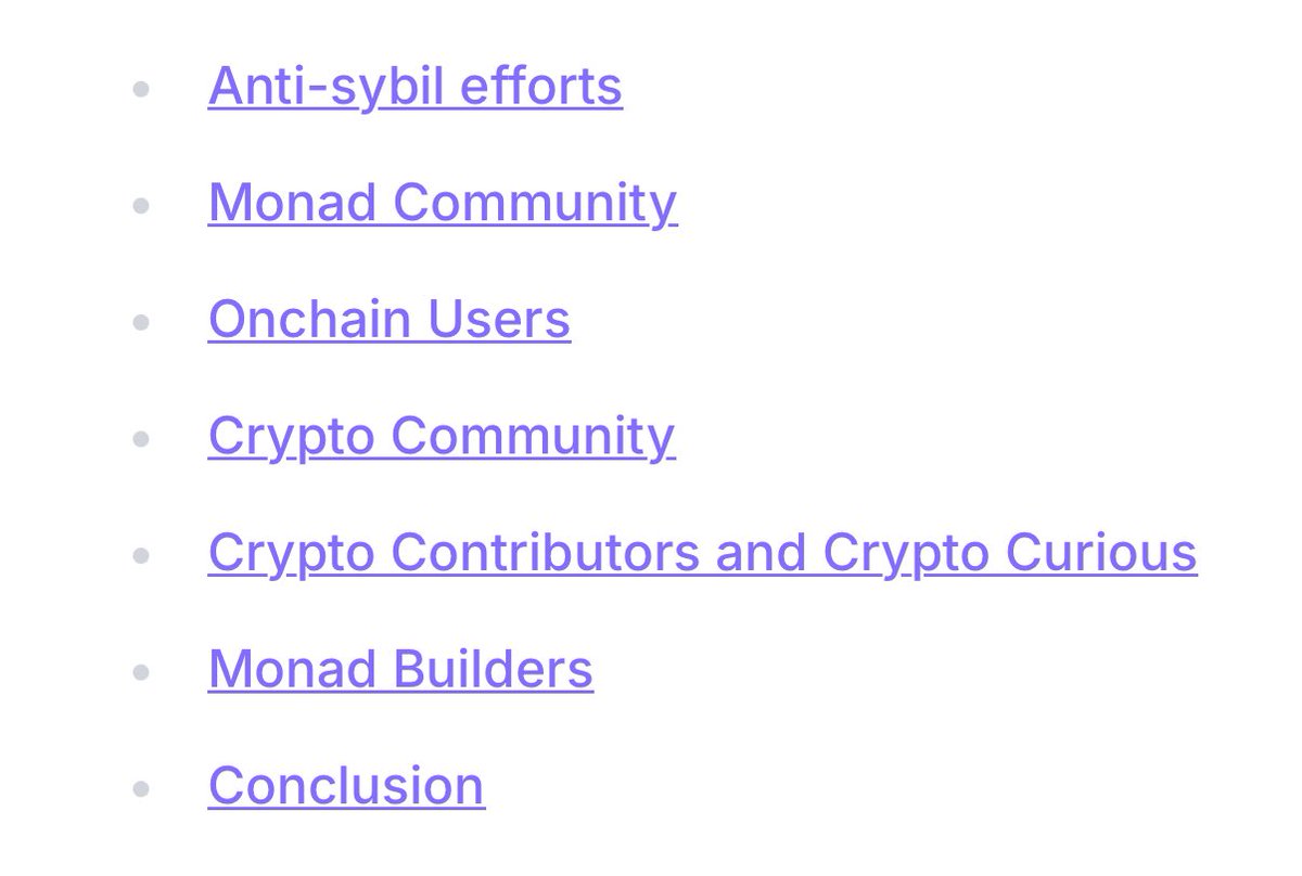 ThankGod (@itzmagnate) on Twitter photo So here is the strategy of <a href="/monad/">Monad (mainnet arc)</a>
Onboarding real users.
They noticed testers ends up not using the project so they used mostly wallet activities to airdrop to wallets (on others chains, not monad activities)
For you to have unique NFTs is a plus (it simply means you are an OG) So here is the strategy of <a href="/monad/">Monad (mainnet arc)</a>
Onboarding real users.
They noticed testers ends up not using the project so they used mostly wallet activities to airdrop to wallets (on others chains, not monad activities)
For you to have unique NFTs is a plus (it simply means you are an OG)