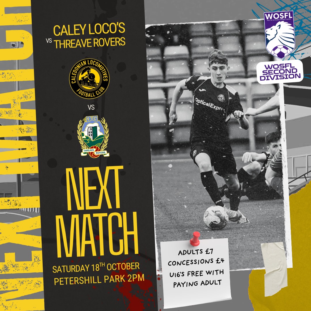 Caledonian Locomotives Football Club tweet media