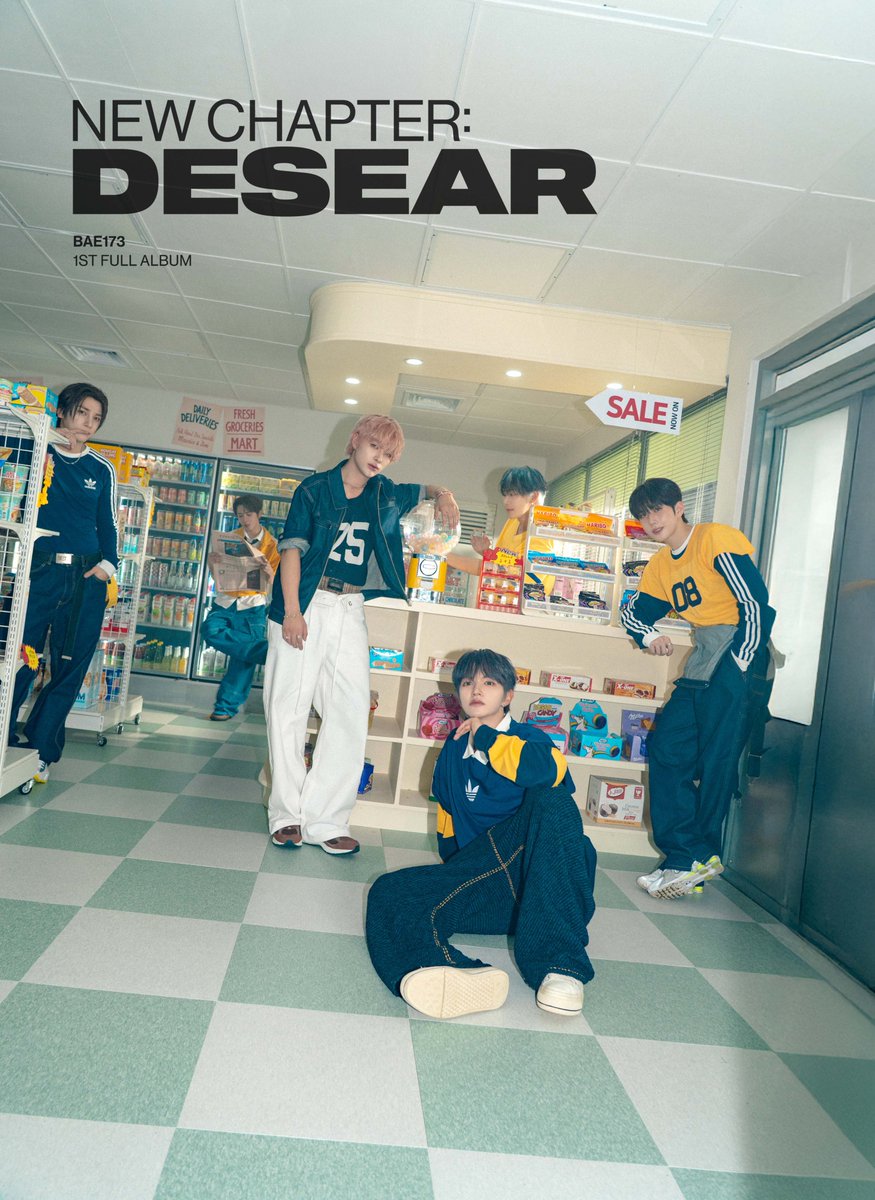 Kstyle_news's tweet photo. BAE173、初のフルアルバム「NEW CHAPTER:DESEAR」全曲音源を公開！
https://t.co/USbtnjUERH

#BAE173 #NEWCHAPTER_DESEAR https://t.co/14TnX3fIiu