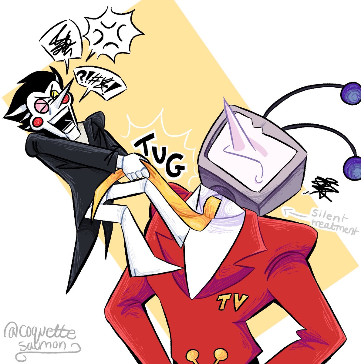 i feel like their arguments would be SO PETTY 
#spamtenna #deltarune