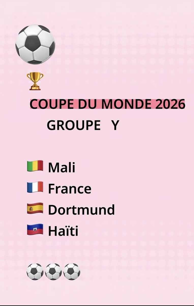 Les gars on est qualifié hein…, mais apparemment ça sera une coupe du monde hybride 😎
#CDM2026 #Mali