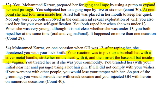 This is what a Muslim grooming gang did to a little girl.

It's enough to make you sick with rage

A great reckoning must come for what happened
The politicians, the authorities, the media.
All must be put on trial for what they did in covering this up.