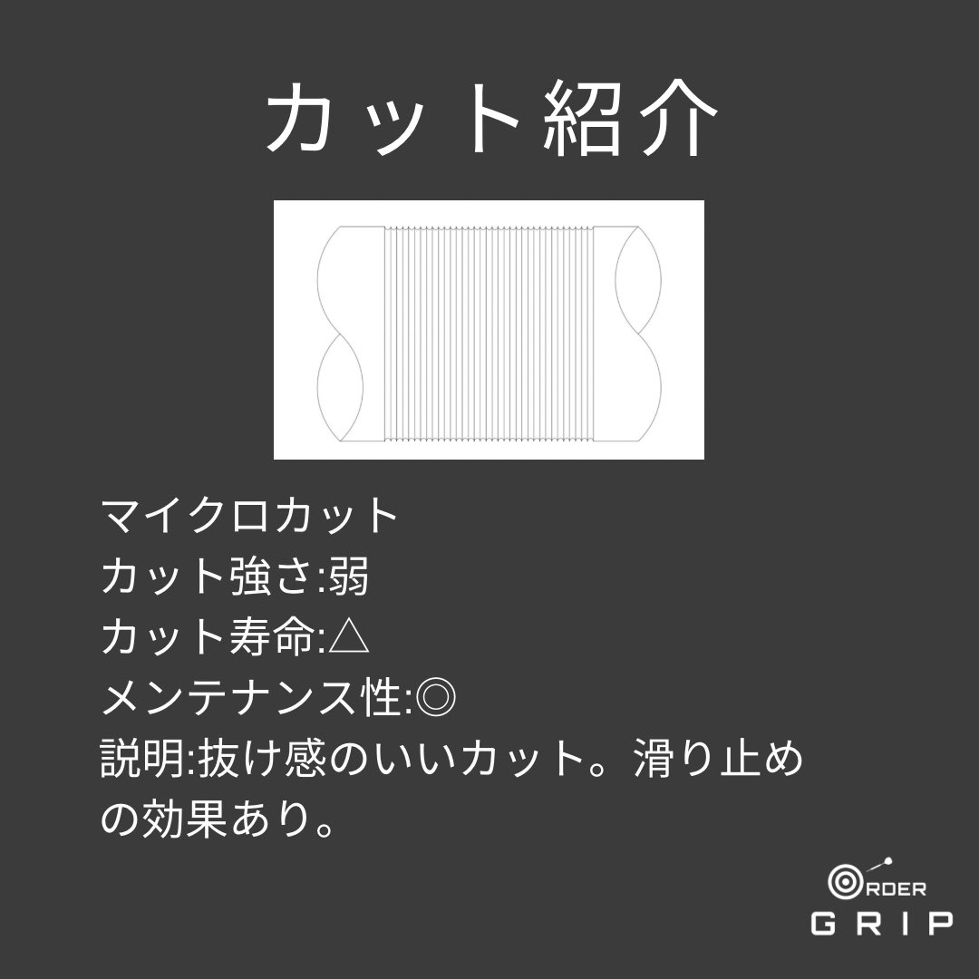 🎯 カット紹介シリーズ 

今日は
【シャークカット／ウィングカット／マイクロカット】を解説✨
知らなかった方は保存して参考にどうぞ💡

✴️ シャークカット
カット強さ：★★★☆☆（強）
寿命：△　メンテ性：△
👉 掛かりが非常に強く、しっかり指に食いつく。
👉