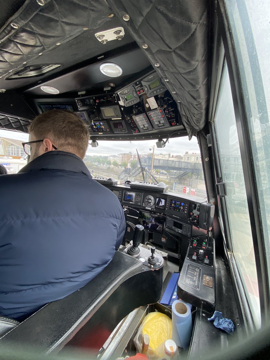Fantastic afternoon at Hovertravel with iow chamber for a cross-Solent networking event! Great to meet mainland businesses, do some speed networking, and even sit in the hovercraft captain’s seat! 🚀 #networking 

#iowchamber #hampshire