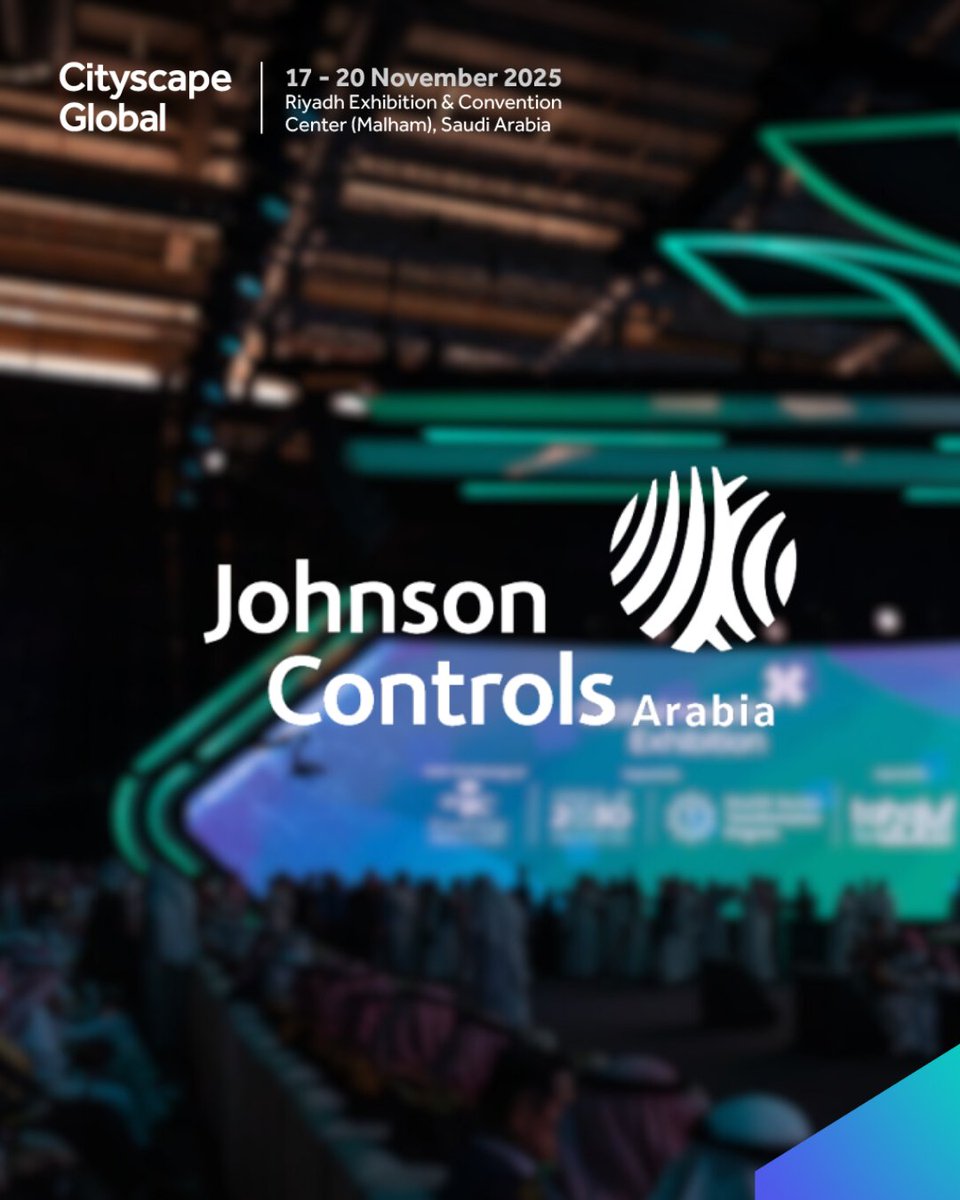 We’re pleased to welcome <a href="/JC_arabia/">Johnson Controls Arabia</a> &amp; <a href="/kearney/">Kearney</a> as the Stage Sponsors of Cityscape Global 2025.

From smart buildings to sustainable urban solutions, Johnson Controls Arabia is driving innovation that enables Vision 2030.

And with decades of global experience and deep regional