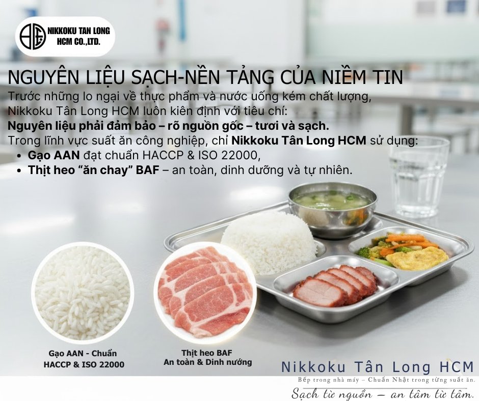 NikkokuTanLong's tweet photo. ***NGUYÊN LIỆU SẠCH - NỀN TẢNG CỦA NIỀM TIN*** https://t.co/lAqorn0iED