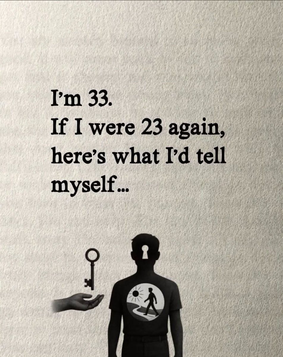 KnowledgeOfOld's tweet image. If I were 23 again, here's what I'd tell myself...