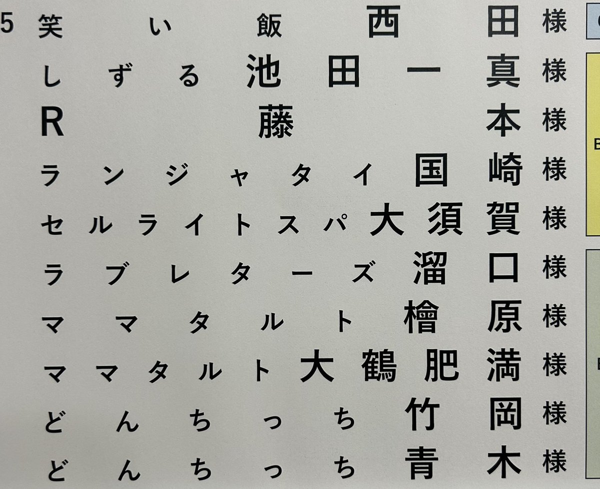 次回収録のプレイヤーを一部公開🌝