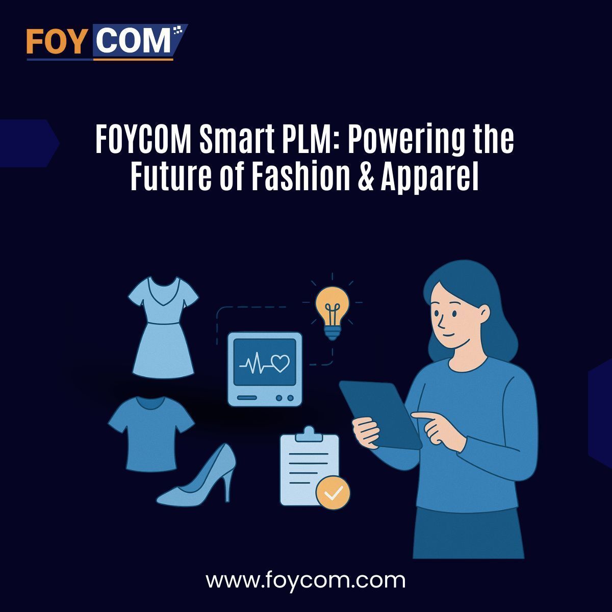 FoycomERP's tweet image. Reimagine fashion with technology!
👗 FOYCOM Smart PLM – Your path to faster, smarter apparel production.
🔗 Learn More at foycom.com 

#SmartPLM #FashionERP #FOYCOM #ApparelTech #DigitalTransformation