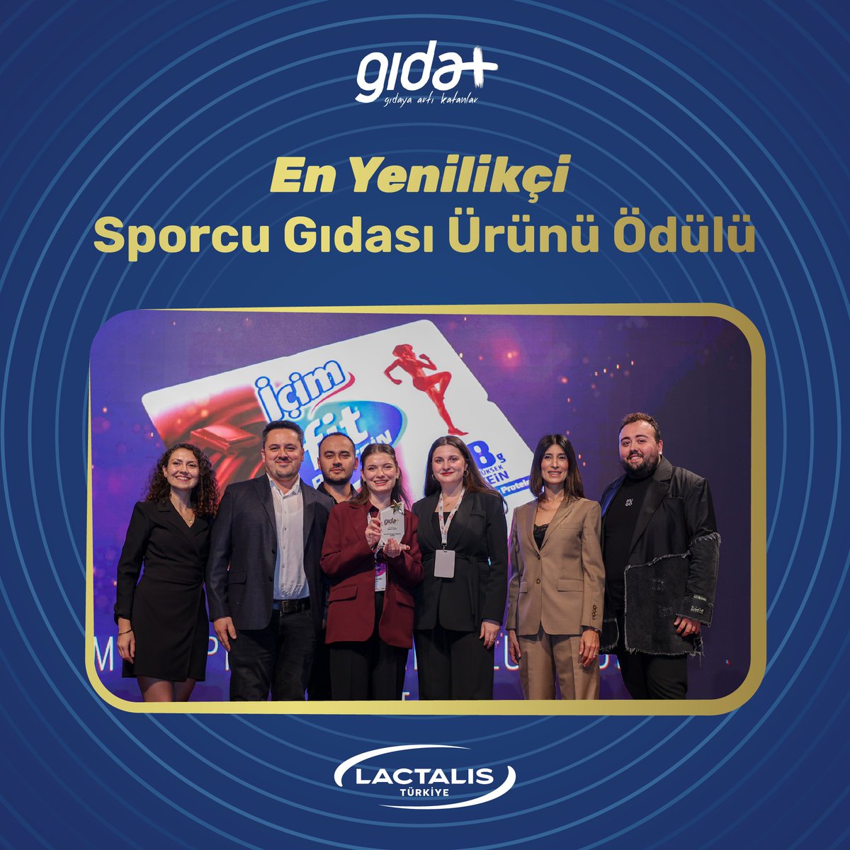 icim's tweet image. İçim Fit Protein Kakaolu Puding ürünümüzle 2025 Gıda Plus Ödülleri’nde “En Yenilikçi Sporcu Gıdası Ürünü” kategorisinde ödül almanın gururunu yaşıyoruz! 🏅💫

İnovasyon yolculuğumuzda şirketimizi başarıya taşıyan tüm ekip arkadaşlarımızı kutlarız.💙

#İçim #GıdaPlusÖdülleri