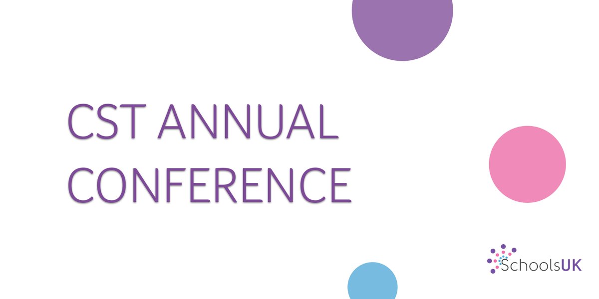🎓 We’re heading to the CST Annual Conference 2025 at the ICC Birmingham (16–17 October)!

The theme this year — Flourishing — perfectly reflects what we do every day:
helping trusts protect their people, stabilise budgets, and build healthier, more resilient schools.

As the