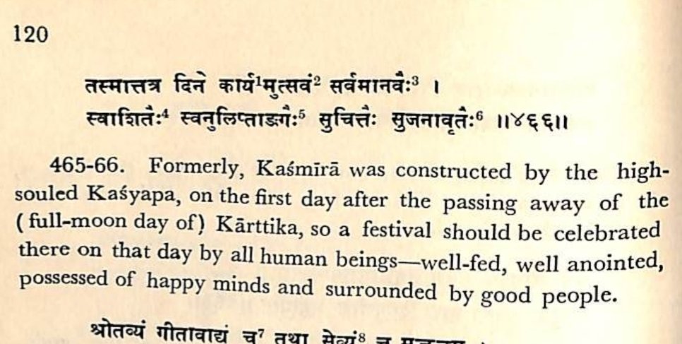 Important

According to Hindu scriptures, Kashmir was established by Rishi Kashyapa on the first day after Kartik month

That would be 6th November this year. Earlier every year we used to run a trend #KashyapKaKashmir on Kashmir establishment day

Let's celebrate it this year as