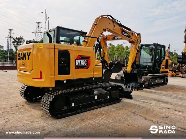 Sinomadacn's tweet image. #MachineryExport
SINOMADA exported 1 unit SANY SY75C crawler excavator to Anguilla 🌍
💪 Operating weight: 7350 kg
🪣 Bucket capacity: 0.3 m³
⚙️ Powered by YANMAR 55 kW engine — strong, reliable &amp;amp; efficient!
📧export@sinomada.com
#SANY #excavator #construction #Anguilla #YANMAR