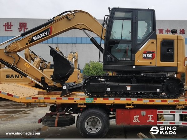 Sinomadacn's tweet image. #MachineryExport
SINOMADA exported 1 unit SANY SY75C crawler excavator to Anguilla 🌍
💪 Operating weight: 7350 kg
🪣 Bucket capacity: 0.3 m³
⚙️ Powered by YANMAR 55 kW engine — strong, reliable &amp;amp; efficient!
📧export@sinomada.com
#SANY #excavator #construction #Anguilla #YANMAR