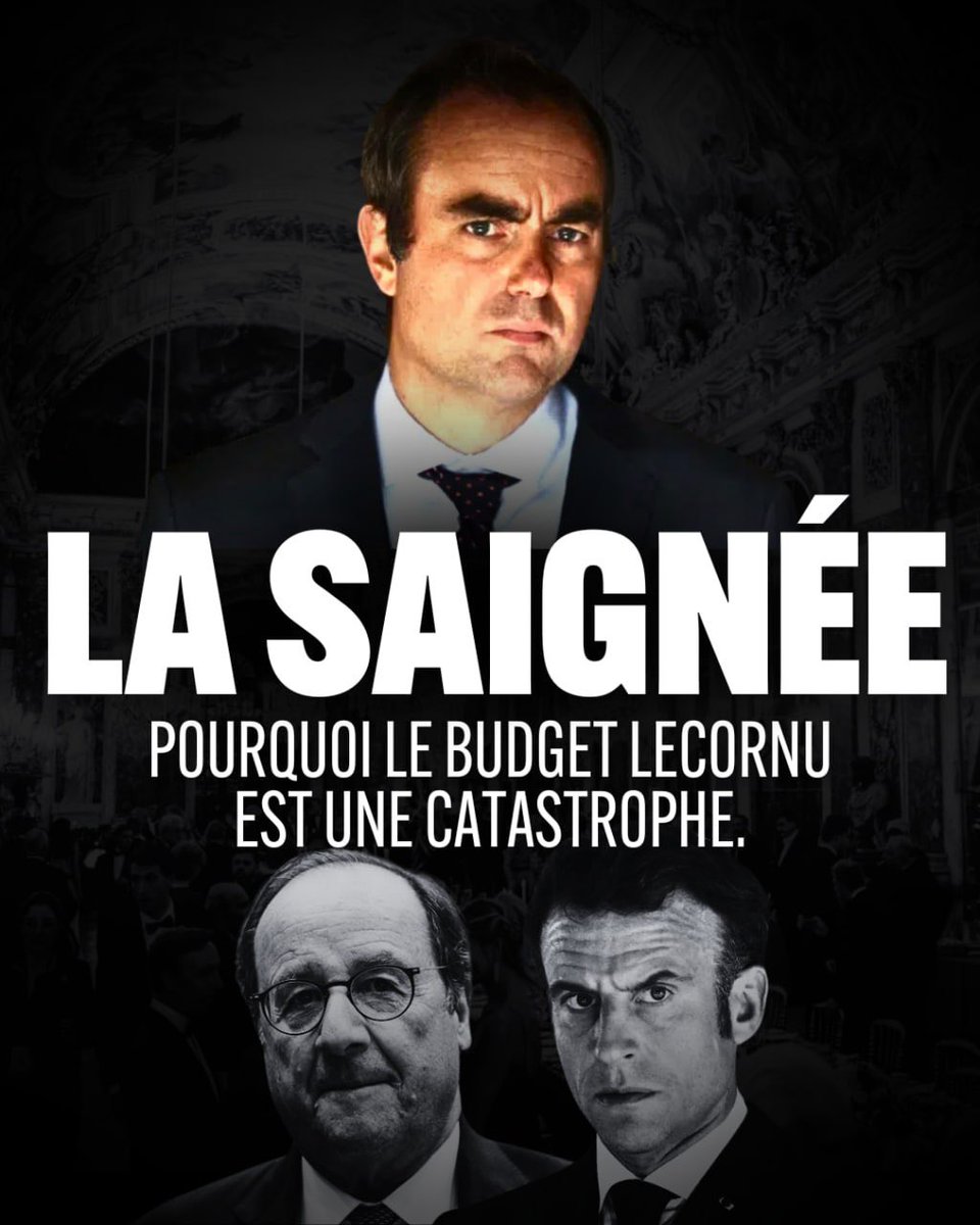 Ce que prépare Lecornu pour la France est une catastrophe.

En refusant de censurer, voilà ce que le Parti socialiste notamment s’apprête à laisser passer.

Puisque personne n’y comprend plus rien, je vous résume toutes les horreurs qu’il prépare. Et pourquoi nous voulons le