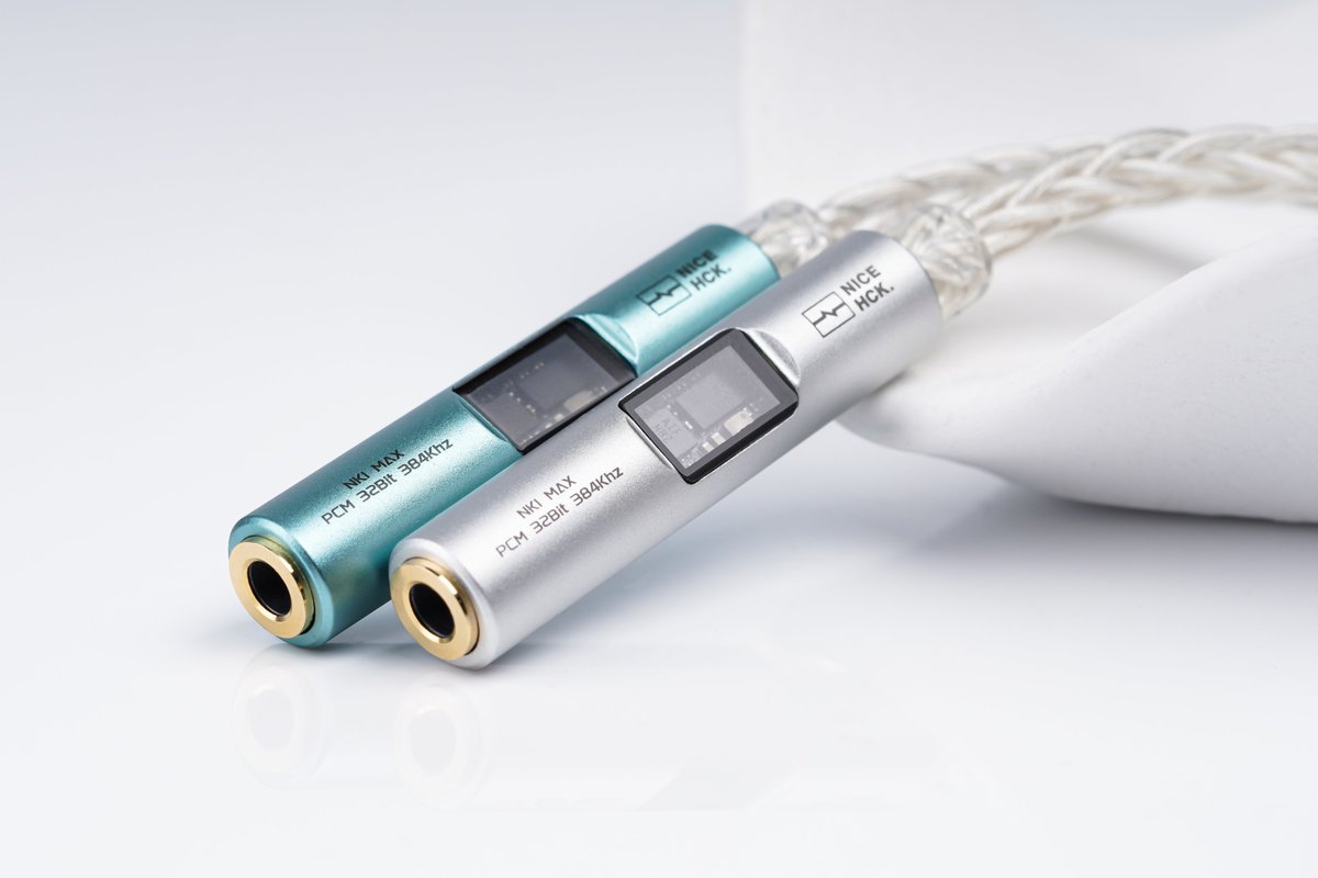 NiceHCK_Audio's tweet image. 【NK1 MAX、タイムセール中】🎉🎉🎉
通常価格2870円→セール価格2583円(10%オフ)
amazon.co.jp/dp/B0FCXQKDFY
✨CX31993デコーダーチップ/MAX97220 オペアンプチップ
✨航空レベルアルミニウム合金製シェル
✨Type-C接続のポータブルデザイン
#NICEHCK #Amazon