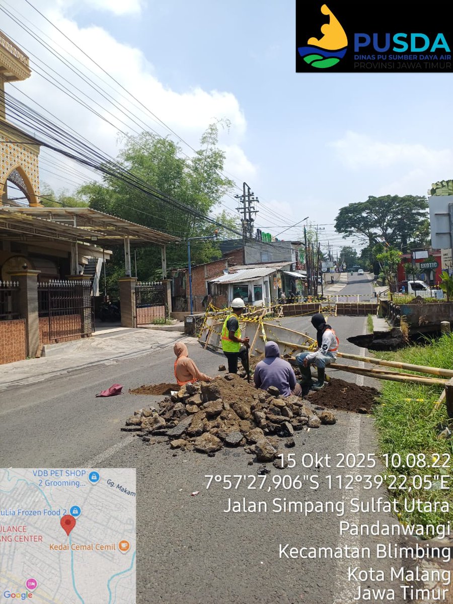 Mulai ada penanganan, saat ini persiapan proses penyelidikan tanah dgn sondir <a href="/infomalang/">Info Malang</a>