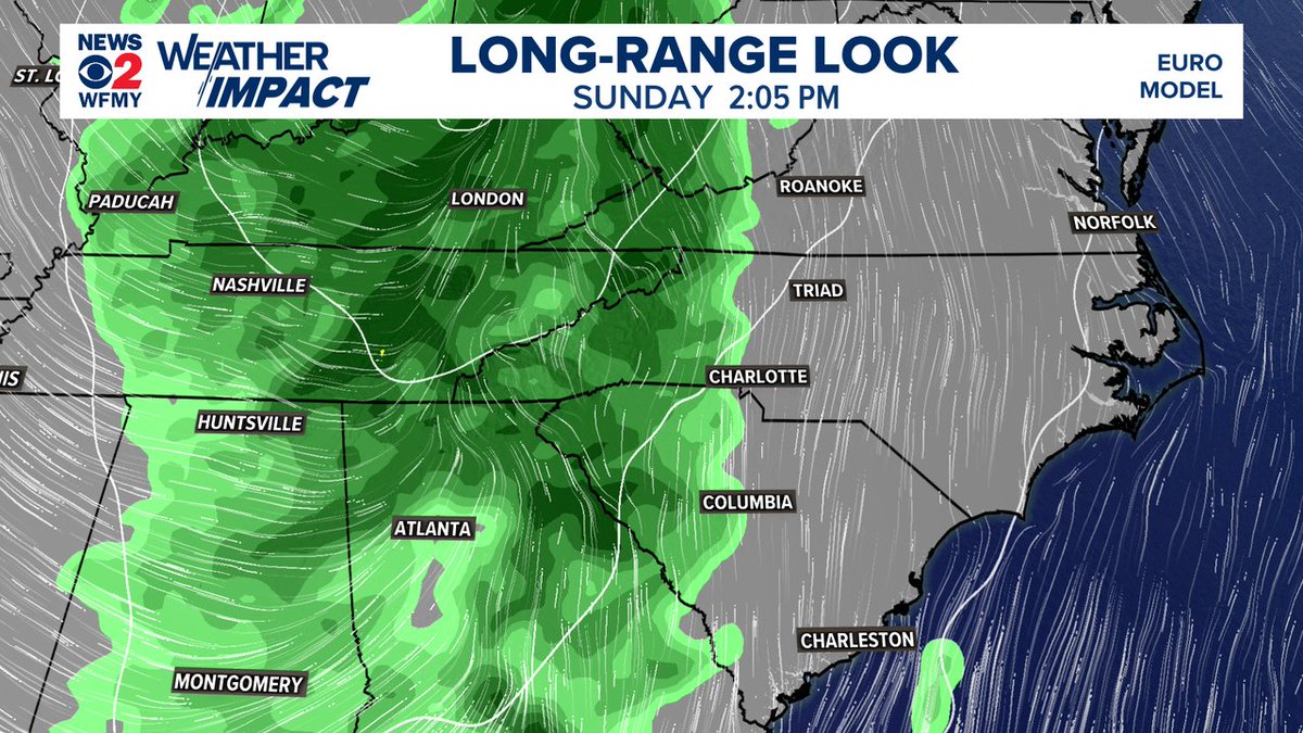 When comparing the GFS and EURO models, the EURO is wetter and brings in rain for Sunday afternoon and Sunday night. Too early to know how much. We could sure use it!