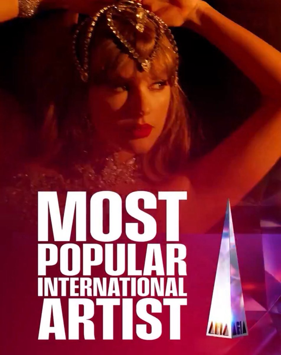 TSstatistics's tweet photo. 🗳️| Vote for Taylor Swift at the ARIA Awards for "Most Popular International Artist"!

Retweet and reply with #ARIAsTaylor https://t.co/1UpPQuTkVd