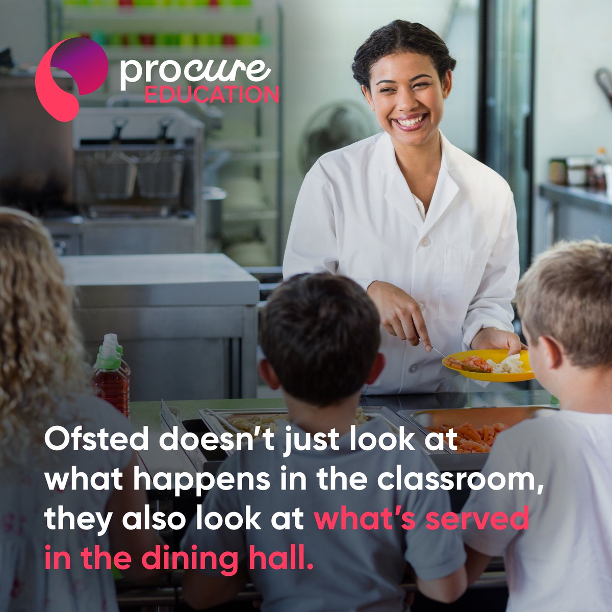 WeAreProcure's tweet photo. At Procure, we help schools secure catering contracts that don’t just meet food standards, but actively support positive Ofsted outcomes. 

Need help finding the right provider? Let’s talk.

#OfstedReady #SchoolCatering #EducationProcurement #HealthySchoolMeals https://t.co/0u1EWhlY0u